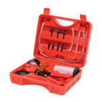 2 in 1 kit tester per pompa a pistola a vuoto per sostituzione dello spurgo del liquido dei freni, 2 in 1 Brake Fluid Bleeder
