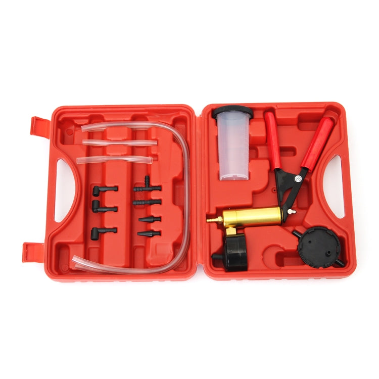 2 in 1 kit tester per pompa a pistola a vuoto per sostituzione dello spurgo del liquido dei freni, 2 in 1 Brake Fluid Bleeder