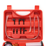 2 in 1 kit tester per pompa a pistola a vuoto per sostituzione dello spurgo del liquido dei freni, 2 in 1 Brake Fluid Bleeder