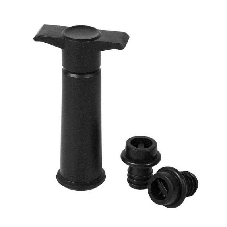 Set di tappi per vino in silicone per deodorante per pompa per vino rosso, Black Pump 2 Stoppers (OPP Bag), Black Pump 2 Stoppers (Box), 2 Stoppers Three Holes (OPP Bag), Black Pump Three-piece Box
