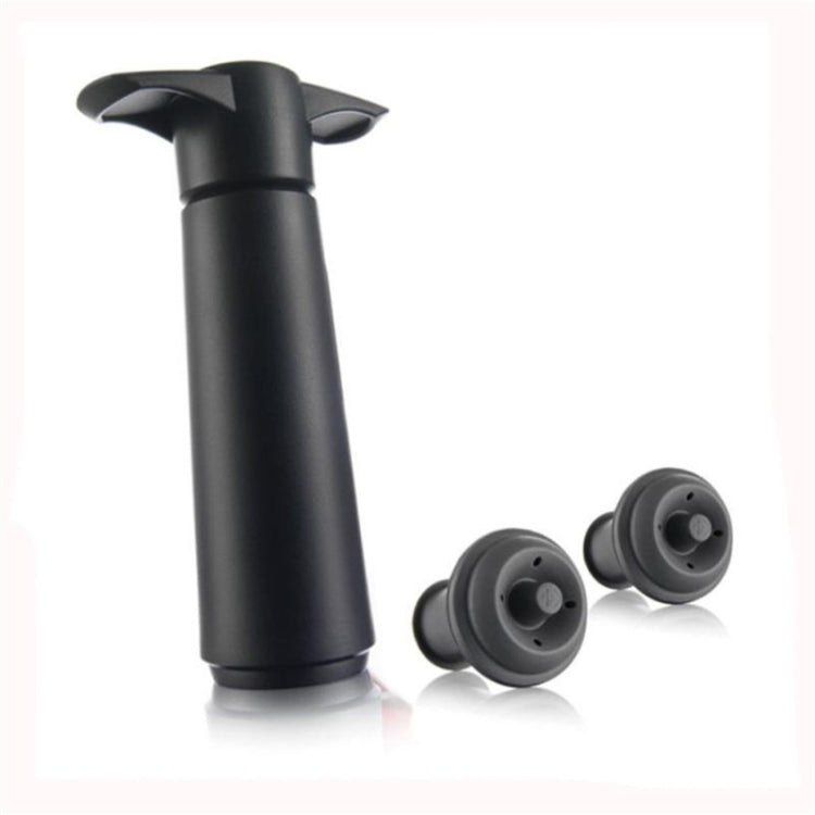 Set di tappi per vino in silicone per deodorante per pompa per vino rosso, Black Pump 2 Stoppers (OPP Bag), Black Pump 2 Stoppers (Box), 2 Stoppers Three Holes (OPP Bag), Black Pump Three-piece Box