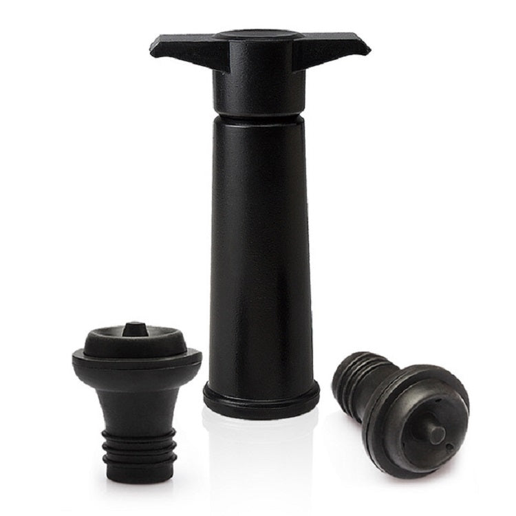 Set di tappi per vino in silicone per deodorante per pompa per vino rosso, Black Pump 2 Stoppers (OPP Bag), Black Pump 2 Stoppers (Box), 2 Stoppers Three Holes (OPP Bag), Black Pump Three-piece Box
