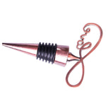 Tappo per vino in metallo a forma speciale, Starfish Red Bronze Shape, Starfish Silver Shape, Alphabet Red Bronze Shape, Alphabet Silver Shape, Heart to Heart Red Bronze Shape, Heart to Heart Silver Shape, Ring Shape, True Love Shape                   ...