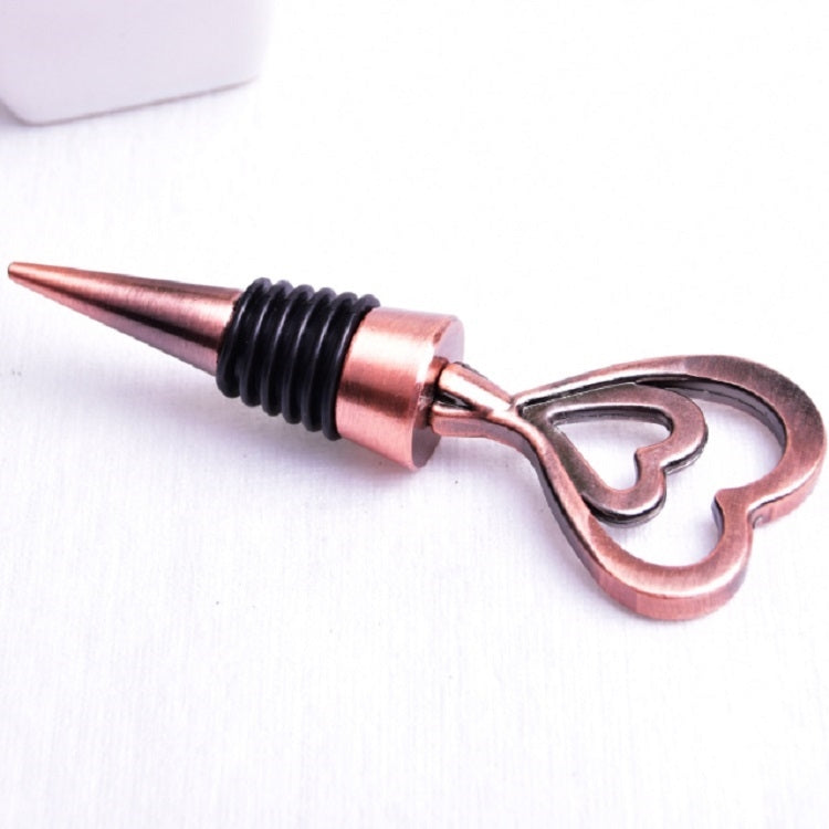 Tappo per vino in metallo a forma speciale, Starfish Red Bronze Shape, Starfish Silver Shape, Alphabet Red Bronze Shape, Alphabet Silver Shape, Heart to Heart Red Bronze Shape, Heart to Heart Silver Shape, Ring Shape, True Love Shape                   ...