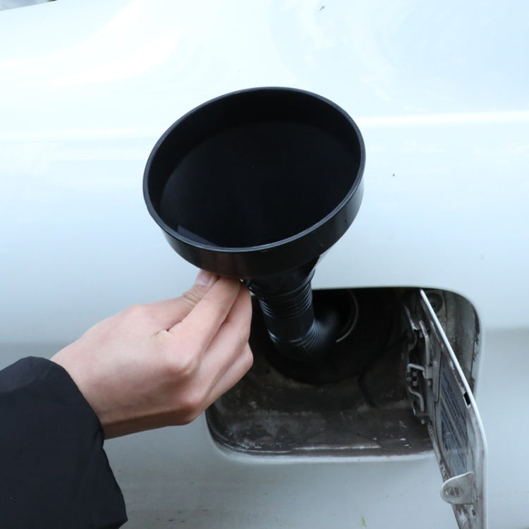 Imbuti per veicoli in plastica riempiti per motociclette universali per auto con beccuccio morbido Strumento per versare l'olio, Plastic Vehicle Funnels