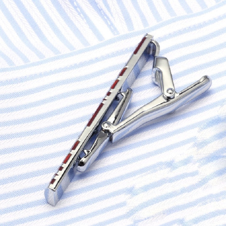 Fermacravatta smaltato Accessori per abbigliamento da uomo