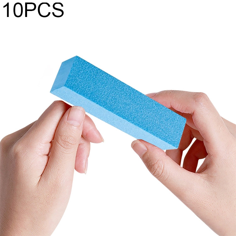 Blocchetto limetta unghie in cotone elastico 10 pezzi