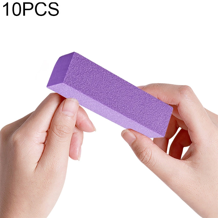 Blocchetto limetta unghie in cotone elastico 10 pezzi