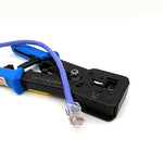 Utensili per elettricisti con morsetto per cavi a foro passante professionale manuale multifunzione, Electrician Tools