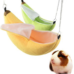 W4032 Letto altalena sospeso Letto tipo banana Piccolo letto Nest Moon per piccoli animali