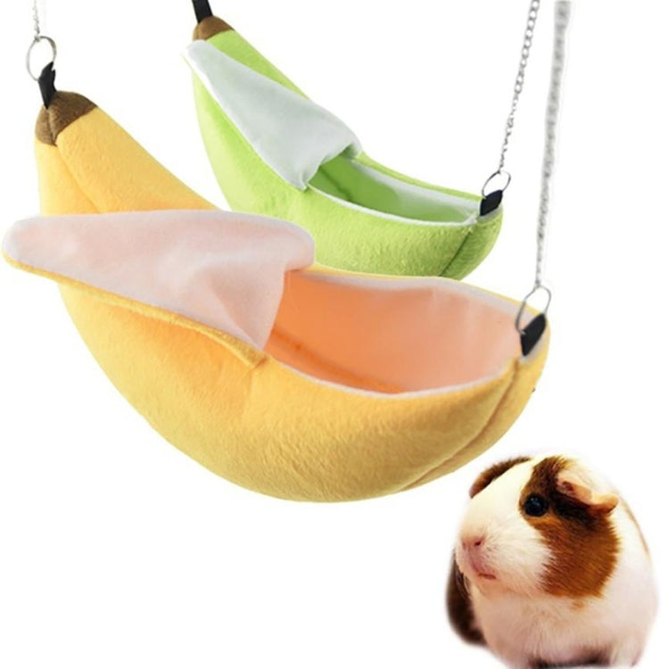 W4032 Letto altalena sospeso Letto tipo banana Piccolo letto Nest Moon per piccoli animali