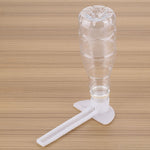 10 PCS Mangiatoia per acqua a becco d'anatra Mangiatoia per porta nido Mangiatoia per zucchero d'api multifunzione Forniture per attrezzi per apicoltura, Duckbill Type Water Feeder