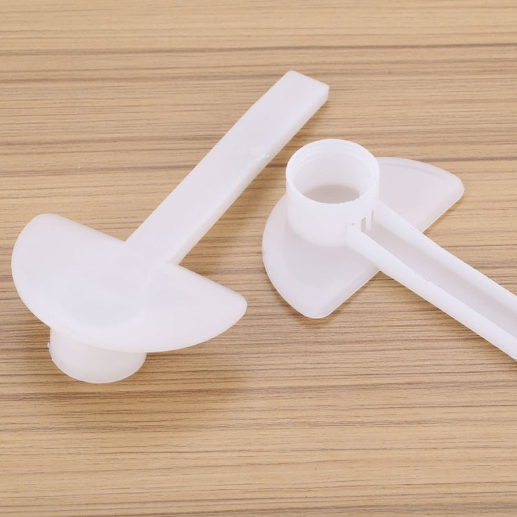 10 PCS Mangiatoia per acqua a becco d'anatra Mangiatoia per porta nido Mangiatoia per zucchero d'api multifunzione Forniture per attrezzi per apicoltura, Duckbill Type Water Feeder
