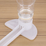 10 PCS Mangiatoia per acqua a becco d'anatra Mangiatoia per porta nido Mangiatoia per zucchero d'api multifunzione Forniture per attrezzi per apicoltura, Duckbill Type Water Feeder