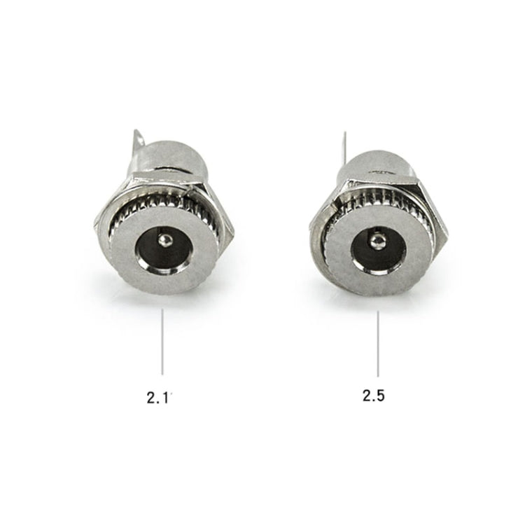 10 pz DC099 presa jack di alimentazione femmina connettore per montaggio a pannello, 5.5x2.1, 5.5x2.5