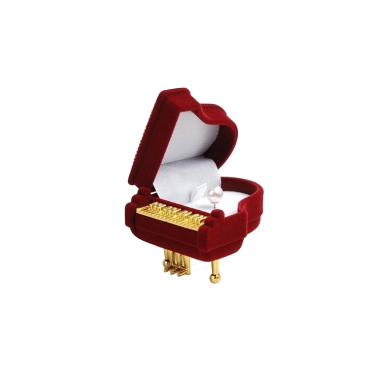 Cassa del regalo della cassa di immagazzinaggio della scatola di gioielli del pendente dell'imballaggio dell'orecchino della scatola dell'anello di forma del pianoforte