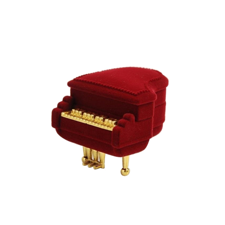 Cassa del regalo della cassa di immagazzinaggio della scatola di gioielli del pendente dell'imballaggio dell'orecchino della scatola dell'anello di forma del pianoforte