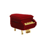 Cassa del regalo della cassa di immagazzinaggio della scatola di gioielli del pendente dell'imballaggio dell'orecchino della scatola dell'anello di forma del pianoforte