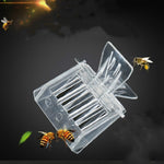 2 PCS Clip per libri in plastica Tipo Bee King Cage Strumento per apicoltura