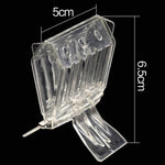 2 PCS Clip per libri in plastica Tipo Bee King Cage Strumento per apicoltura