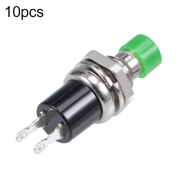 Interruttore a pulsante momentaneo 2 pin 7 mm 10 pezzi