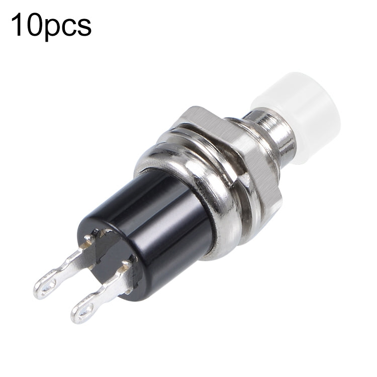 Interruttore a pulsante momentaneo 2 pin 7 mm 10 pezzi