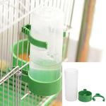10 pezzi pratici attrezzature per l'alimentazione degli uccelli, pappagalli, abbeveratoi per uccelli, con clip, S, L