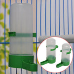 10 pezzi pratici attrezzature per l'alimentazione degli uccelli, pappagalli, abbeveratoi per uccelli, con clip, S, L