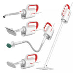 Delma DEM-ZQ610 Scopa a vapore elettrica portatile ad alta temperatura per uso domestico, CN Plug Standard Version, CN Plug Recommended Version