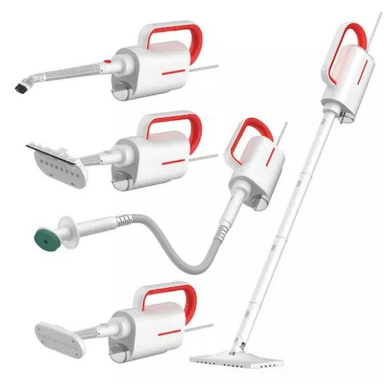 Delma DEM-ZQ610 Scopa a vapore elettrica portatile ad alta temperatura per uso domestico, CN Plug Standard Version, CN Plug Recommended Version