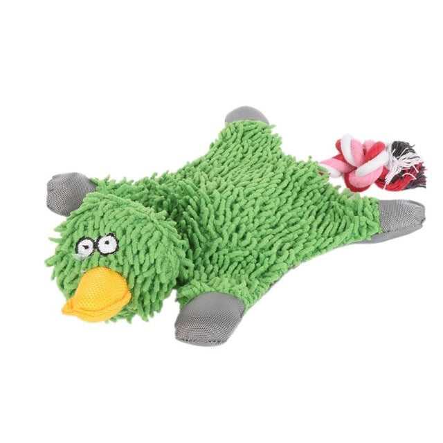 B14302 Simpatico peluche per cani Papa Duck con corda