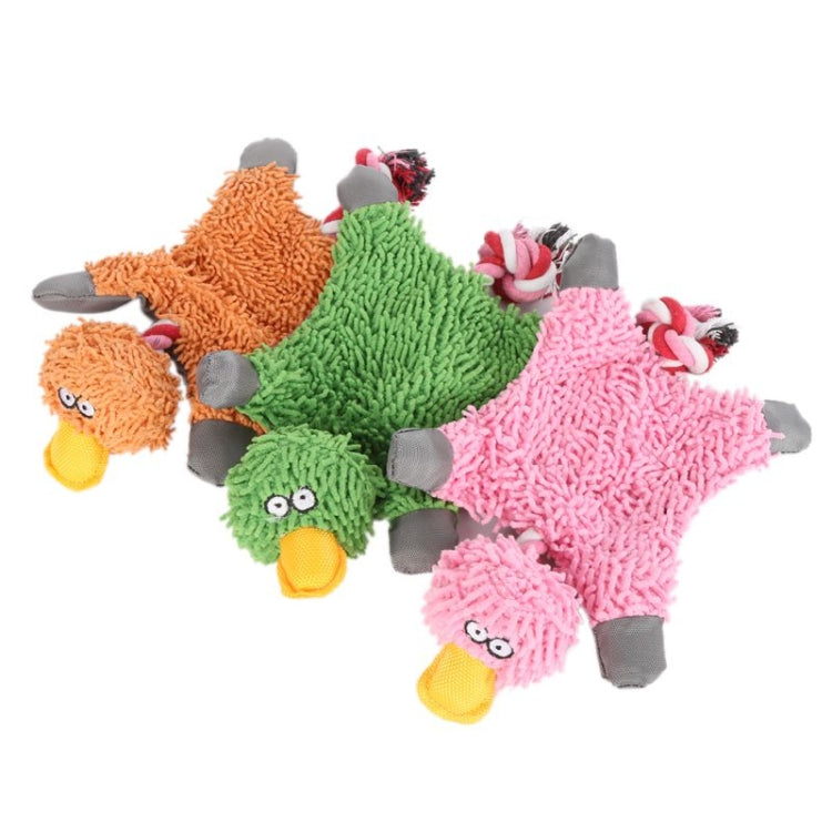 B14302 Simpatico peluche per cani Papa Duck con corda