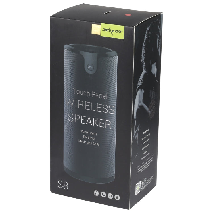ZEALOT S8 Altoparlante Bluetooth Stereo 3D portatile