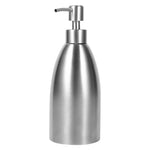 Dispenser di sapone in acciaio inossidabile da 500 ml Bottiglia di detersivo per shampoo da bagno per cucina, 500ml Soap Dispenser