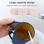 2 pezzi coppia creativa casa semplice con manico tazza per spazzolatura