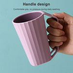 2 pezzi coppia creativa casa semplice con manico tazza per spazzolatura