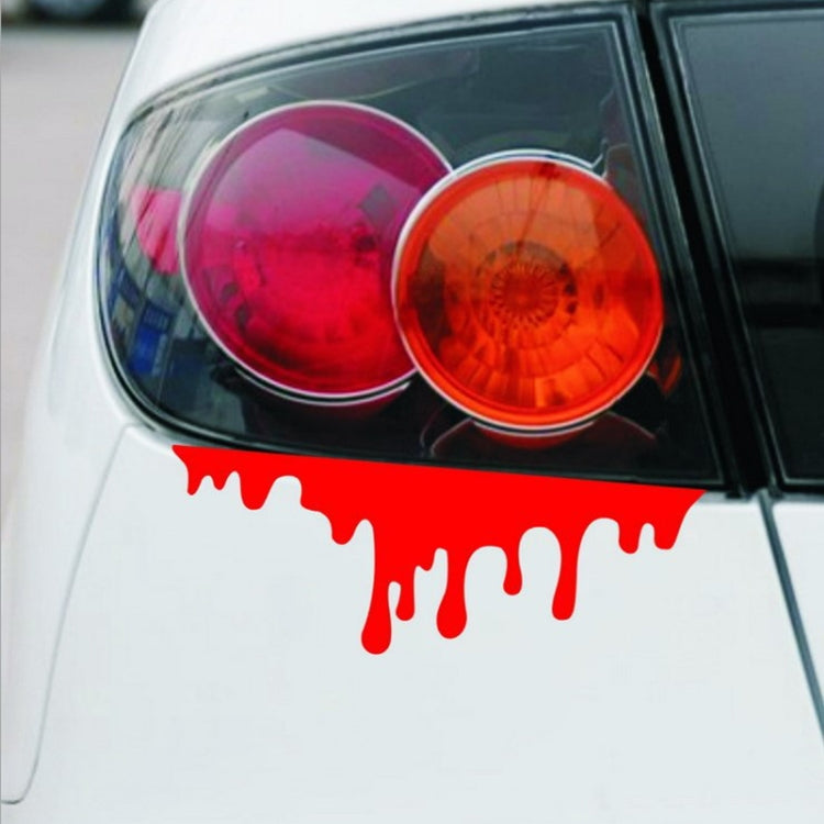 10pcs Auto Cool Car Stickers Red Blood DIY Veicolo Body Emblem Badge Car Styling Sticker Car-covers, Red Blood