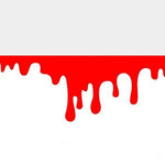 10pcs Auto Cool Car Stickers Red Blood DIY Veicolo Body Emblem Badge Car Styling Sticker Car-covers, Red Blood
