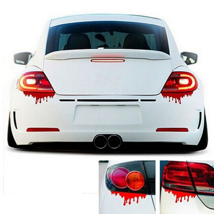 10pcs Auto Cool Car Stickers Red Blood DIY Veicolo Body Emblem Badge Car Styling Sticker Car-covers, Red Blood