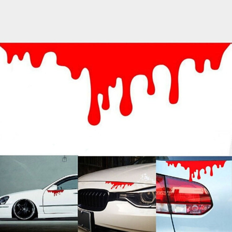 10pcs Auto Cool Car Stickers Red Blood DIY Veicolo Body Emblem Badge Car Styling Sticker Car-covers, Red Blood