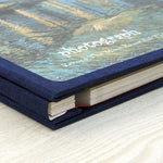 Album fotografico autoadesivo fatto a mano con arte retrò fai-da-te, 16 inch Blossom, 16 inch Bouquet, 16 inch Landscape, 16 inch Starry Night, 16 inch Ride The Wind And Waves, 16 inch Back To Nature, 16 inch Sunflower, 16 inch Starry Sky              ...