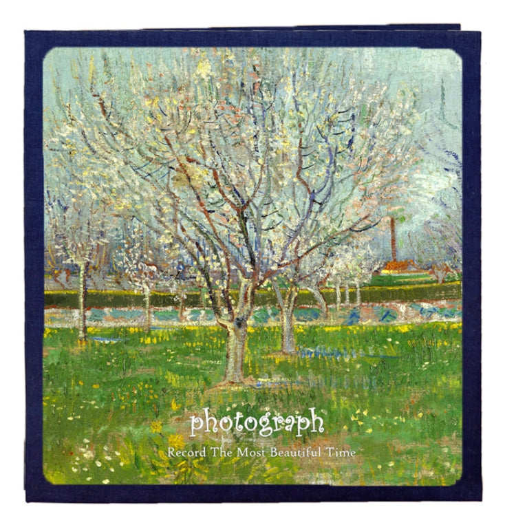 Album fotografico autoadesivo fatto a mano con arte retrò fai-da-te, 16 inch Blossom, 16 inch Bouquet, 16 inch Landscape, 16 inch Starry Night, 16 inch Ride The Wind And Waves, 16 inch Back To Nature, 16 inch Sunflower, 16 inch Starry Sky              ...