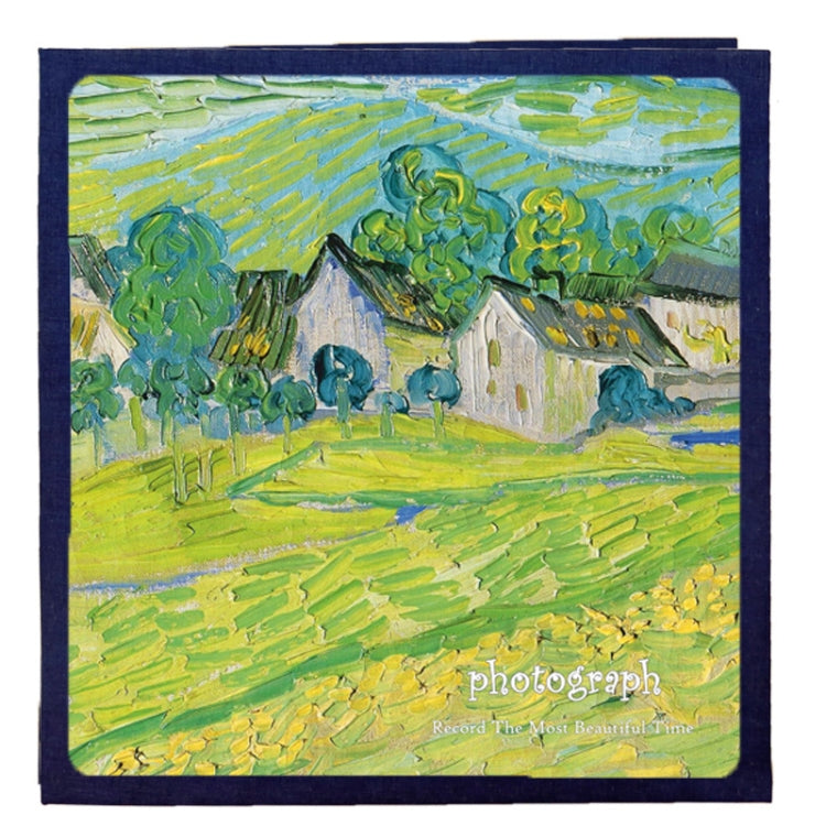 Album fotografico autoadesivo fatto a mano con arte retrò fai-da-te, 16 inch Blossom, 16 inch Bouquet, 16 inch Landscape, 16 inch Starry Night, 16 inch Ride The Wind And Waves, 16 inch Back To Nature, 16 inch Sunflower, 16 inch Starry Sky              ...