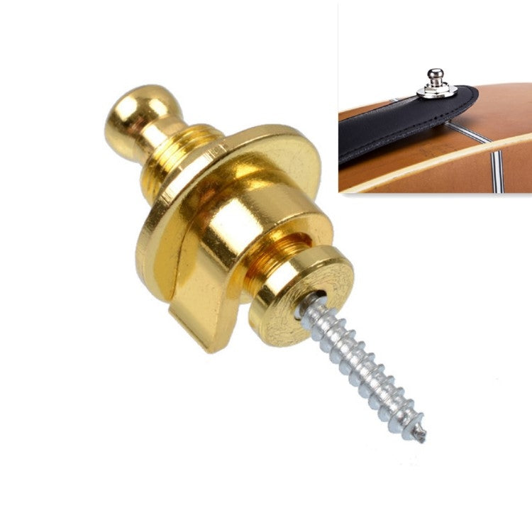 Chiodo per coda di chitarra anti-off per cinturino con fibbia universale in metallo per chitarra