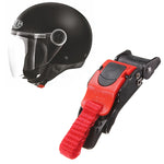 Motor Bike Helmet Sottogola Clip per cucire Speed 9 Gear Fibbia a sgancio rapido, Motor Bike Helmet Chin Strap