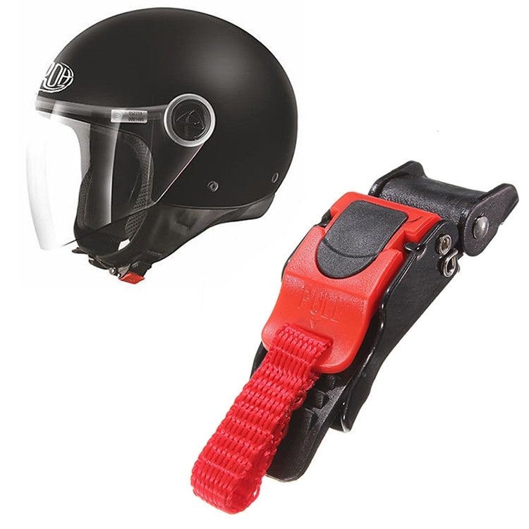Motor Bike Helmet Sottogola Clip per cucire Speed 9 Gear Fibbia a sgancio rapido, Motor Bike Helmet Chin Strap