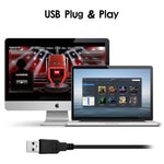 Microfono a condensatore USB per PC e laptop