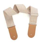 Accessori per strumenti musicali con tracolla diagonale per chitarra in cotone e lino