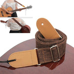 Accessori per strumenti musicali con tracolla diagonale per chitarra in cotone e lino
