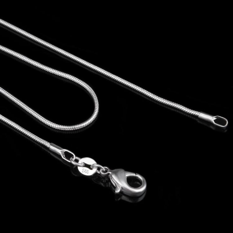 Collana a catena in osso di serpente placcato argento Collana sottile femminile, 1mm 16 inch, 1mm 18 inch, 1mm 20 inch, 1mm 22 inch, 1mm 24 inch, 1mm 26 inch, 1mm 28 inch, 1mm 30 inch, 2mm 16 inch, 2mm 18 inch, 2mm 20 inch, 2mm 22 inch, 2mm 24 inch